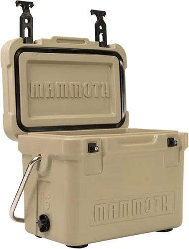 Vista 16 de Mammoth Coolers Cruiser Series, baúl de hielo duro aislado con construcción duradera de doble pared rotomoldeada, ideal para actividades recreativas