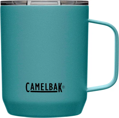 Vista 16 de CamelBak Horizon - Taza de campamento de 12 onzas, acero inoxidable aislado, tapa de tres modos, color negro