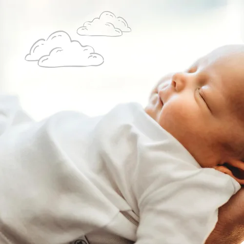 Vista 5 de HonestBaby Paquete de 2 sábanas de cuna de algodón orgánico, color blanco, talla única 2 Pack - blanco