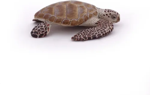 Vista 7 de Papo - Figura realista de tortuga marina boba - A partir de 3 años - Colección de vida marina - Animales marinos educativos - Juguete de idea