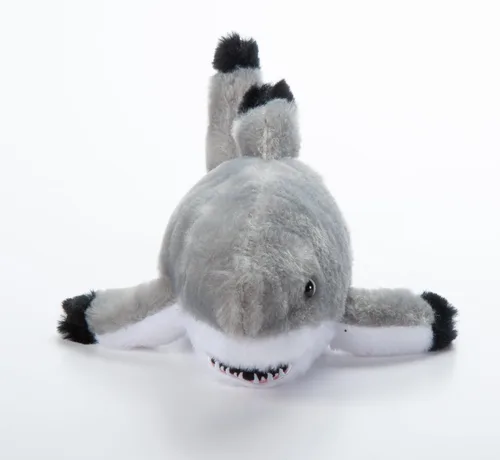 Vista 3 de The Petting Zoo Blacktip - Peluche de tiburón de peluche, regalos para niños, animales salvajes del océano Onez, juguete de peluche de tiburón de 16