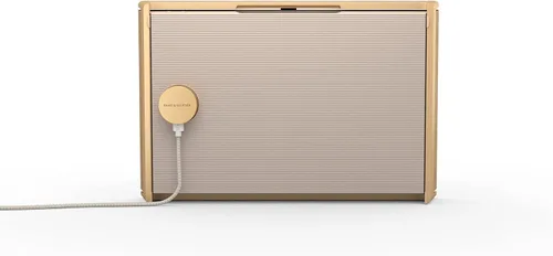 Vista 18 de Bang & Olufsen Beosound Level - Altavoz portátil multihabitación con Wi-Fi, tono dorado/roble claro