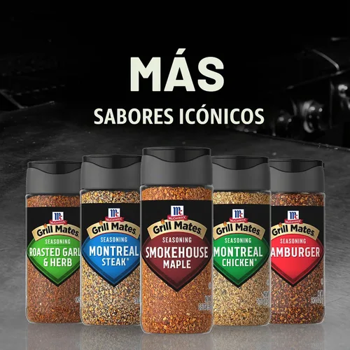 Vista 20 de McCormick Grill Mates Smokehouse Condimento de arce, 3.5 onzas