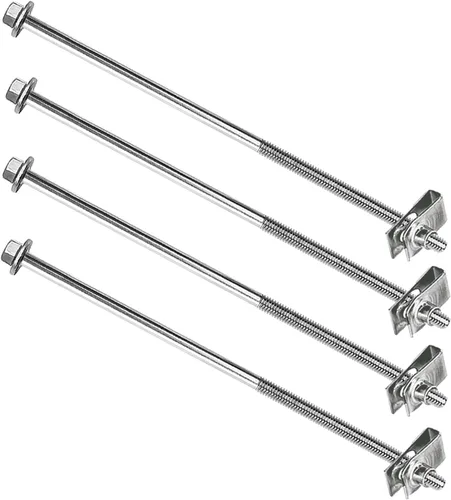 Vista 5 de Tornillo de Retención de Batería de Acero Inoxidable 304 Compatible con Modelos Selectos de Dodge Dakota, Durango, Ram 1500, Ram 2500, Ram 3500