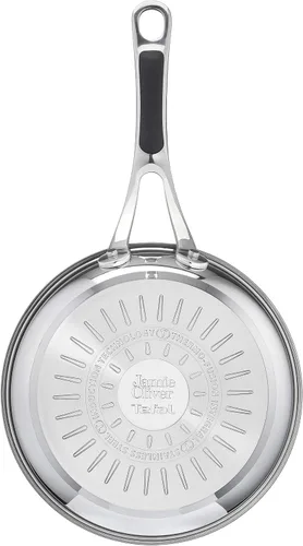 Vista 3 de Jamie Oliver by Tefal Cooks - Sartén clásica de acero inoxidable (7.9 in)