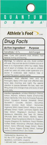 Vista 3 de Quantum Derma, cura del pie de atleta, 0.74 oz