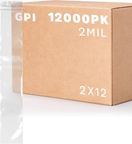 Vista 10 de GPI - Bolsas pequeñas con cremallera de 2 x 4 pulgadas, 1000 unidades, 2 mil, bolsas de plástico transparente con cierre de cremallera, con cierre