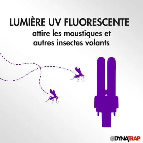 Vista 10 de Bombilla de Repuesto UV DynaTrap Para Trampas de Mosquitos Compatible con Múltiples Modelos Paquete de 2