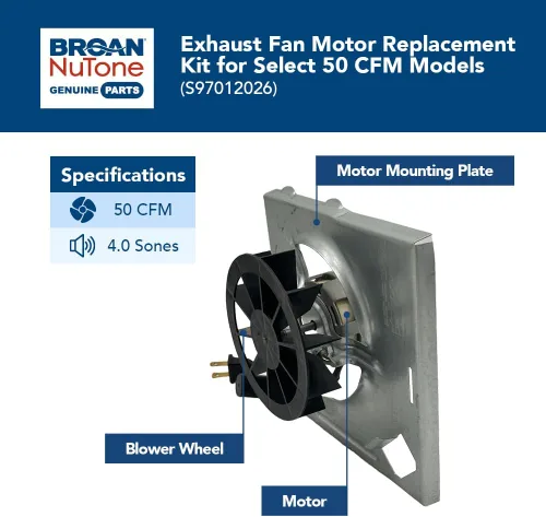 Vista 2 de Broan-NuTone Ventilador S97012026