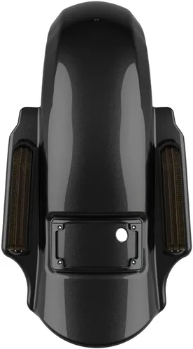 Vista 30 de Advanblack Dominator - Guardabarros trasero estirado para Harley Davidson Touring 2014+, deslizamiento de treet, Road Glide