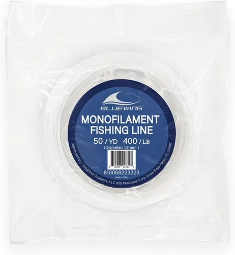 Vista 25 de BLUEWING Sedal de pesca monofilamento 6,8,10,12,15,20,25,30,40,50,60,80,100,130,250,300,400 libras, 50,100,500,1000,3000 yardas, hilo de pescar mono