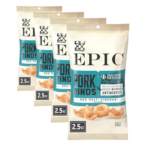 Vista 10 de EPIC Cortezas de cerdo BBQ sin gluten, 2.5oz