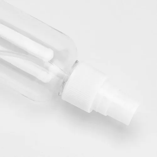 Vista 3 de 50 botellas de spray transparentes de 1.0 fl oz y 1 oz, botellas pequeñas de plástico de niebla fina a granel, recipientes vacíos recargables