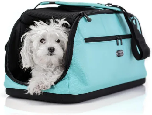 Vista 16 de Sleepypod Portador de mascotas para cabina de avión, talla única , Chocolate scuro Chocolate oscuro