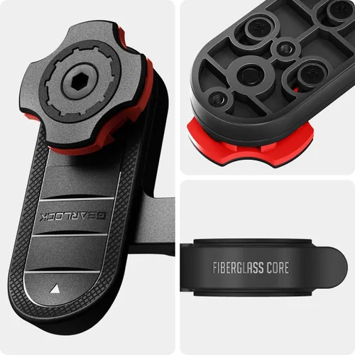 Vista 4 de Spigen Gearlock - Soporte de teléfono para bicicleta con adaptador universal