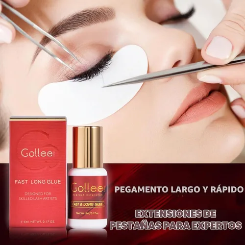 Vista 3 de Pegamento de extensión de pestañas de larga retención – 8 semanas/1 segundo de tiempo de secado/(0.17 onzas fluidas / 0.2 fl oz), pegamento
