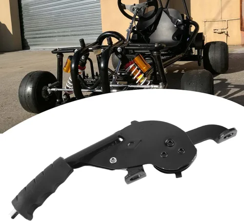 Vista 6 de Qiilu Palanca de freno delantera, manija universal, palanca de freno frontal, freno de mano, apto para Kart ATV Moto Tercera Rueda Vehículo Eléctrico