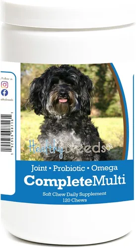 Vista 53 de Healthy Breeds Affenpinscher todo en uno multivitamínico suave masticable 120