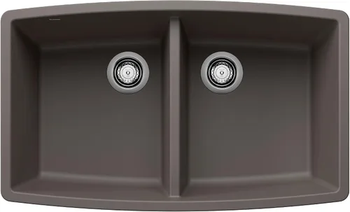 Vista 11 de Fregadero Blanco Performa Silgranit II Cascada., 440069