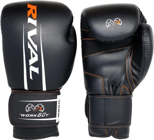 Vista 2 de RIVAL Boxing RB60 2.0 - Guantes para bolsa de entrenamiento, cierre de velcro – Palma de malla transpirable, forro interior suave y ajuste