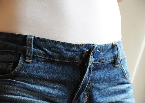 Vista 6 de Paquete de 5 extensores de pantalones con botones flexibles Añade 1 a 2 pulgadas súper resistente con un poco de elasticidad negro