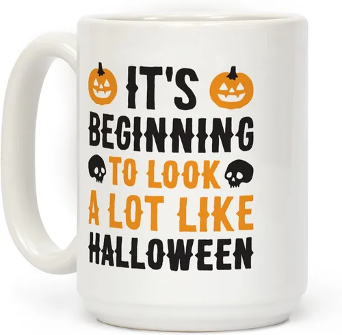 Vista 137 de LookHUMAN Tazas de Halloween Taza de café de Halloween - Tazas de café para decoración ideales para amantes y entusiastas de la decoración - Taza