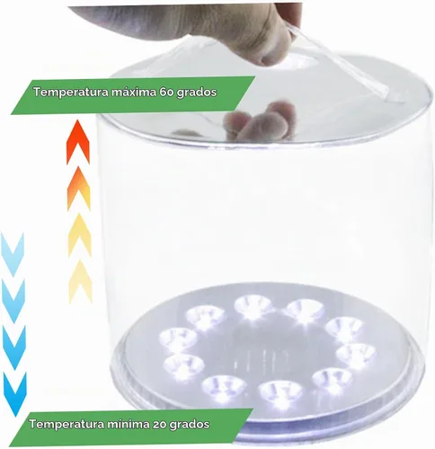 Vista 5 de Linterna solar inflable, 2 faroles solares impermeables con LED blancos, lámpara solar portátil plegable con asa para campamento, senderismo