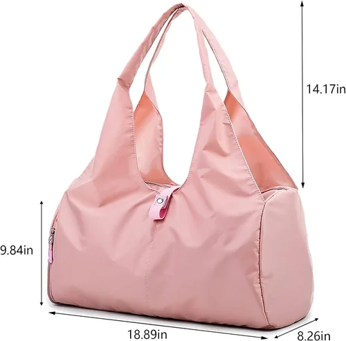 Vista 2 de PhABULS - Bolsa de deporte impermeable para mujer y hombre, RosaRebel Fun., Estilo del oeste