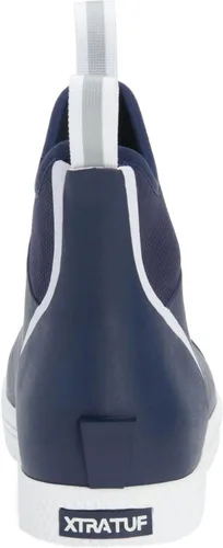 Vista 5 de Xtratuf Wheelhouse Bota de Cubierta de Tobillo de 6 Pulgadas para Hombre Azul