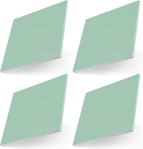 Vista 11 de Amylove Panel de reparación de paneles de yeso para reparar paredes (2 piezas, verde, 6 x 6 x 1/2 pulgadas)
