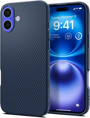 Vista 23 de Spigen Liquid Air - Funda diseñada para iPhone 11 (2019), color negro mate