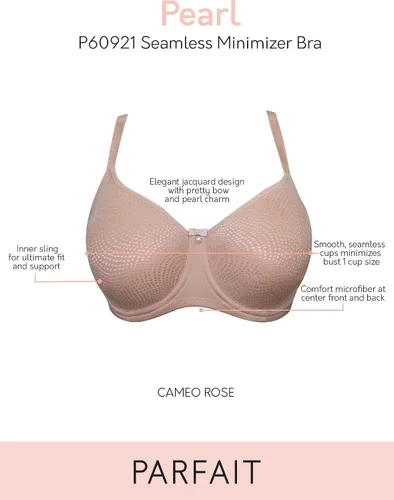 Vista 5 de PARFAIT Pearl P60921 - Brasier reductor sin costuras para mujer