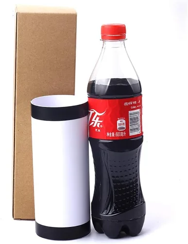Vista 2 de blue-ther Nueva botella de cola que desaparece Trucos de magia Etapa Magia Apareciendo desaparición Mentalismo mágico ilusión Trucos Prop Coca-Cola