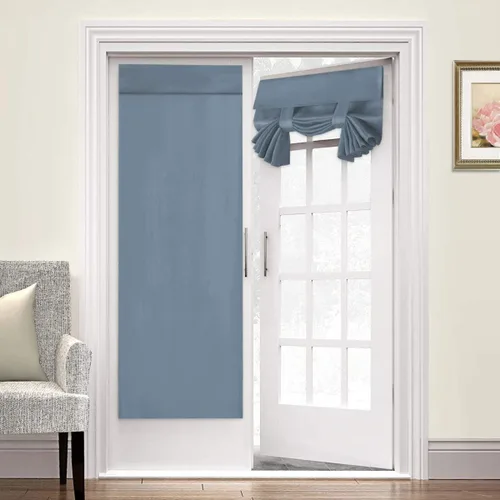 Vista 99 de Turquoize Cortinas Opacas con Aislamiento Térmico Paneles de Tratamiento de Ventanas con Bolsillo para Barra Paneles de Ventana para Ventanas