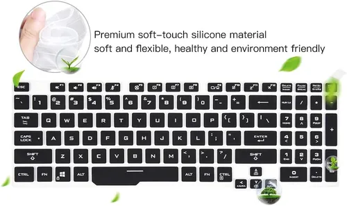 Vista 5 de Funda de teclado para ASUS TUF Gaming F15 FX506LH / TUF Gaming A15 TUF506IU-ES74 TUF506IV-AS76 FA506IH-AS53, ASUS TUF-F17 A17 TUF706IU FX706LI-ES53