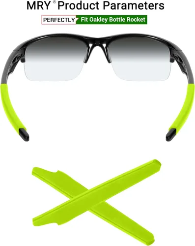 Vista 2 de Mryok Auriculares de repuesto para gafas de sol Oakley Bottle Rocket - Opciones