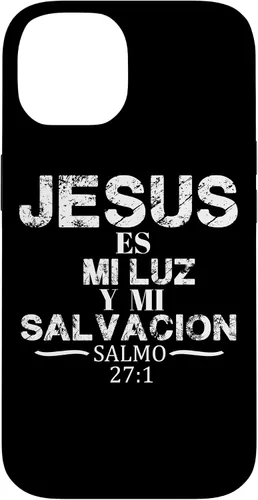 Vista 4 de Salmo Jesus ES Mi Luz Biblia Cristiana - Carcasa para iPhone 17