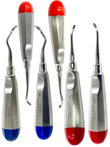 Vista 13 de ArTlAb -Elevadores dentales premium Extracción Extracción Osteotome Periotome Luxating Elevator Apical Spade Cryer Proximator Ascensor Implante