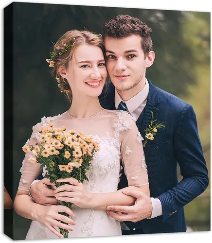 Vista 19 de Impresión personalizada de foto a lienzo, impresiones de lienzo enmarcadas personalizadas con tus fotos personalizadas para dormitorio, sala