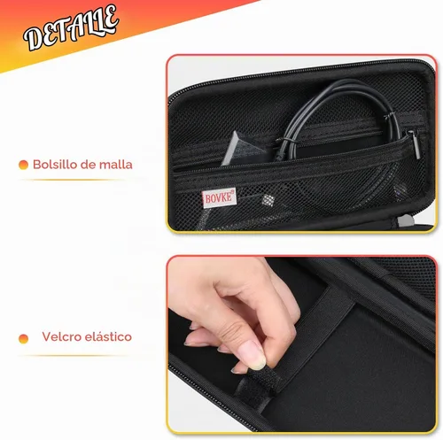 Vista 5 de BOVKE Funda para calculadora TI-84 Plus CE/TI-84 Evo/TI-84 Plus/TI-83 Plus AA_negro