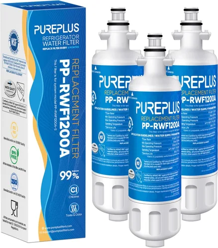 Vista 9 de PUREPLUS LT700P Certificado NSF 53&42 Reemplazo para LG ADQ36006101 Kenmore 469690, ADQ36006102, LFXS30766S, LFX28968ST, LFX31925ST, LFX31945ST