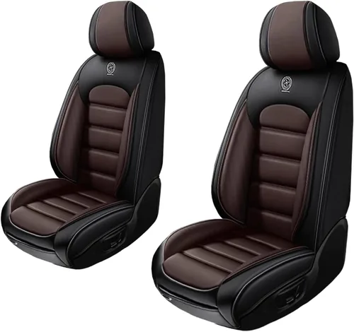 Vista 27 de 5 fundas de asiento para Mazda2 2011-2023, fundas de asiento de automóvil de cuero, impermeables, suaves, cómodas fundas de asiento de automóvil