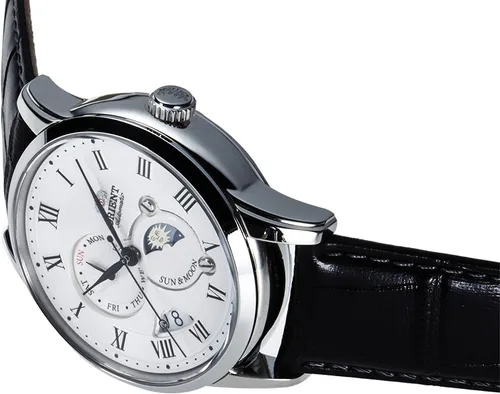 Vista 3 de ORIENT Classic Sun Moon Reloj mecánico RN-AK0005S Hombres