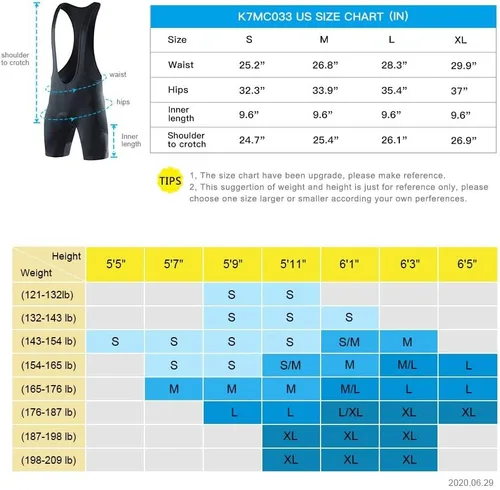 Vista 6 de Santic Pantalones cortos de ciclismo para hombre, acolchado 4D, transpirable, para ciclismo de carretera, ciclismo, ciclismo, ciclismo, gel de viaje