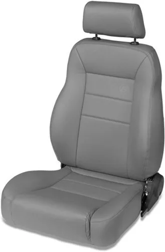 Vista 3 de Bestop 3945101 Asientos delanteros Trailmax II Pro negros - Jeep 1976-2006 CJ7 y Wrangler Negro (Crush)