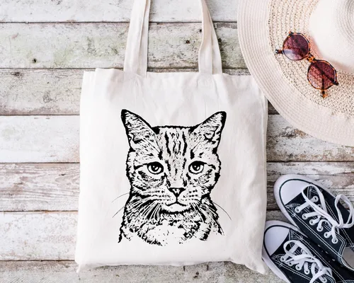 Vista 3 de Pet Studio Art Bolsa de mano para gatos, Gato Milo