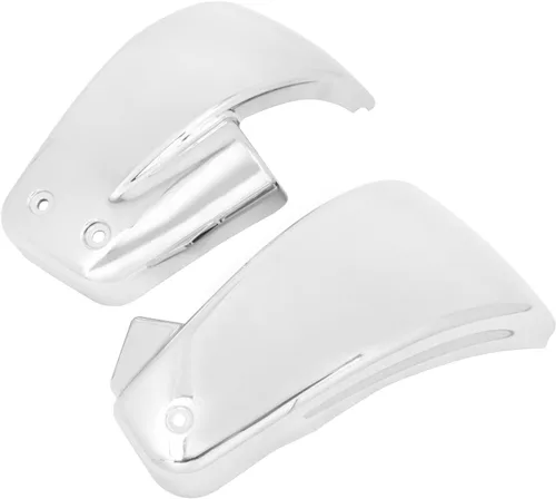 Vista 8 de Cubiertas de carenado lateral de batería izquierda y derecha para Harley M8 Softail Breakout Fat Boy FXBR FXBRS 2018-2023 Negro