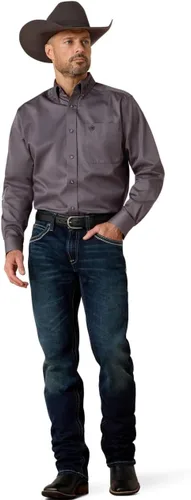 Vista 3 de ARIAT Jeans rectos para hombre M5 Straight Stretch Remming apilable pierna recta