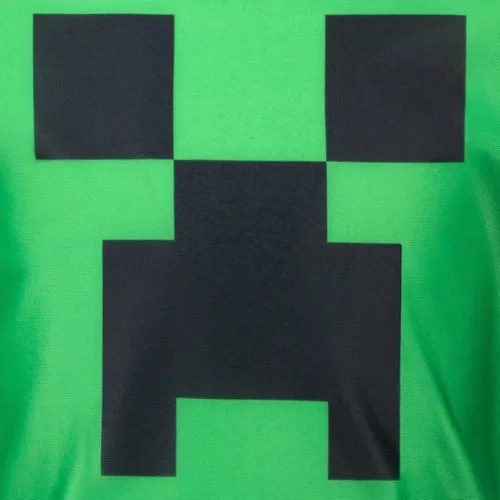 Vista 6 de Minecraft Camiseta de natación de manga larga raglán para cosplay