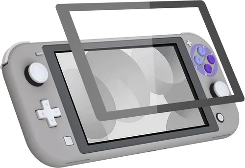 Vista 8 de eXtremeRate Classic SNES Style DIY Replacement Shell for Nintendo Switch Lite, NSL Handheld Controller Housing wScreen Protector, Custom Case Cover